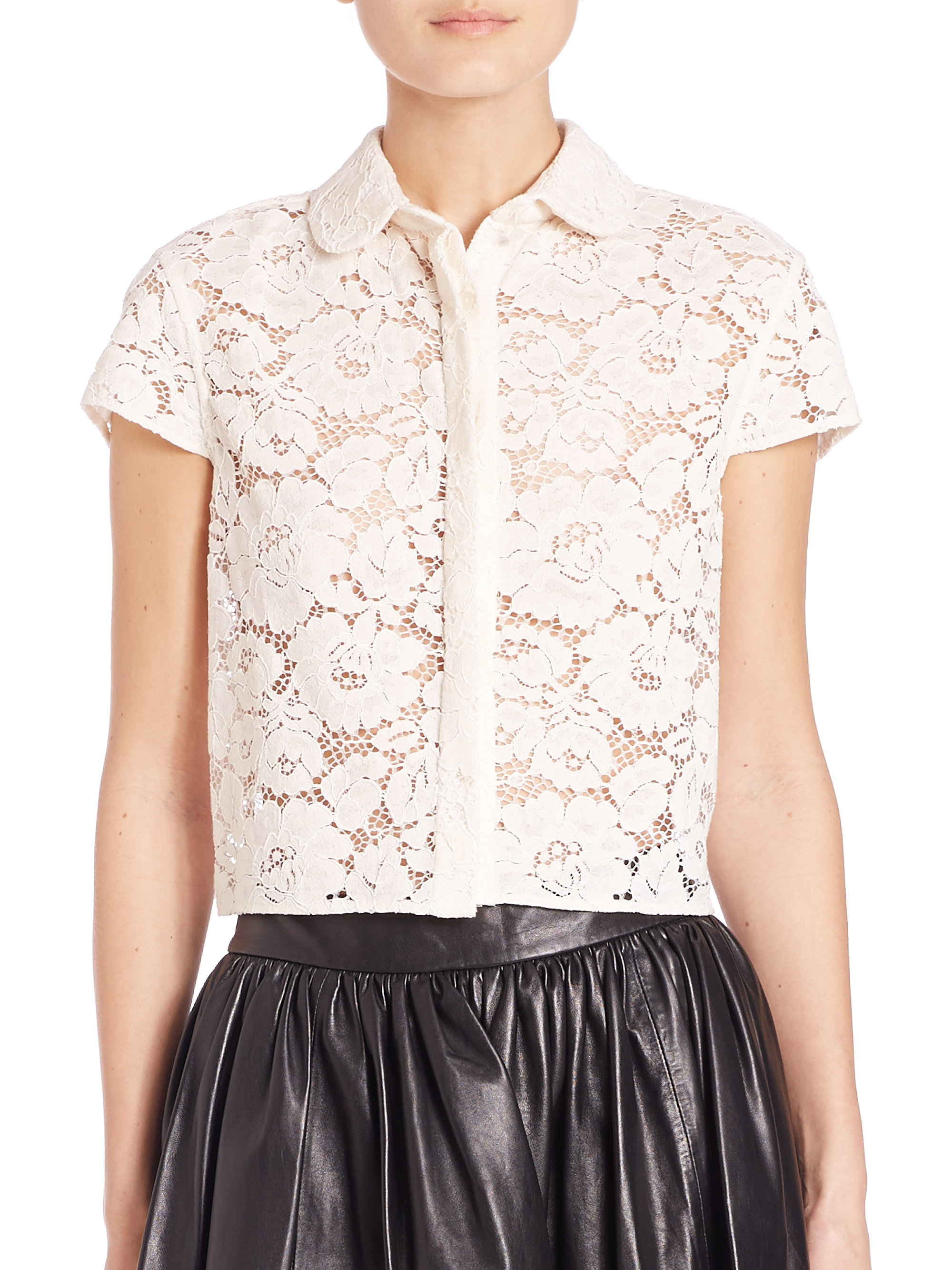 alice and olivia tarot card shirt