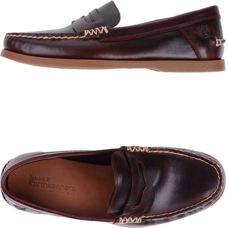 Timberland Moccasins in Brown for Men | Lyst