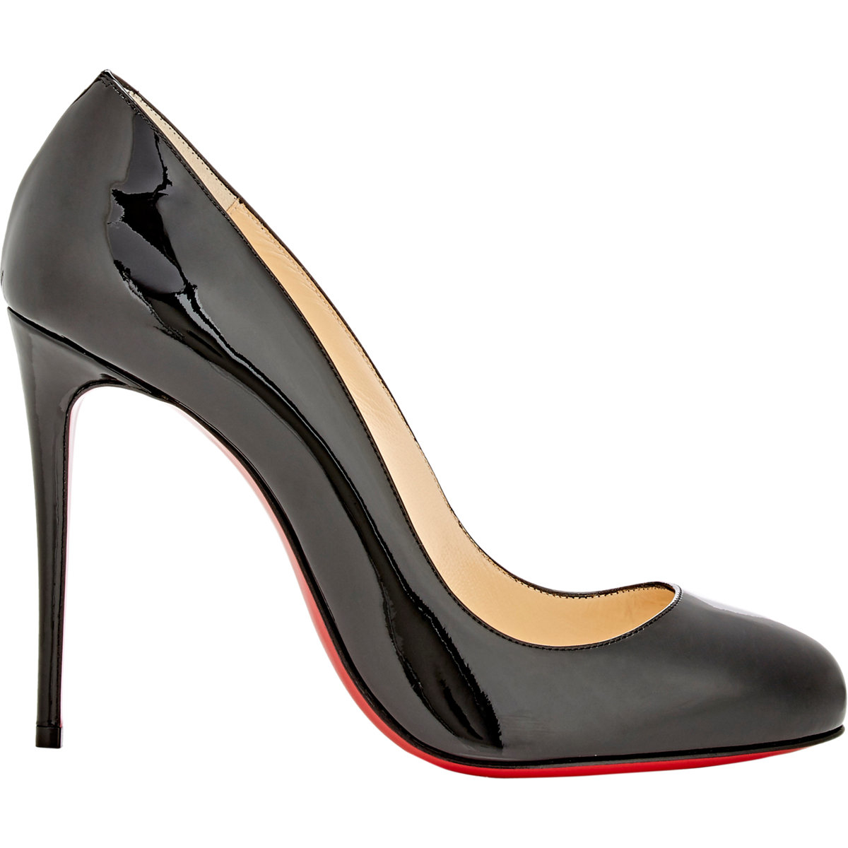 Christian louboutin Dorissima Patent Leather Pumps in Black | Lyst