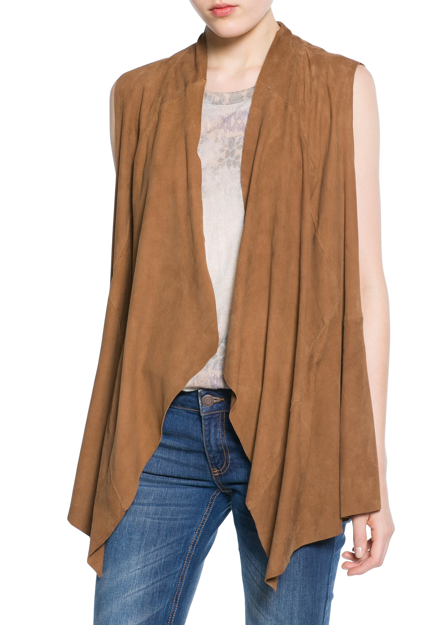 mango waterfall coat