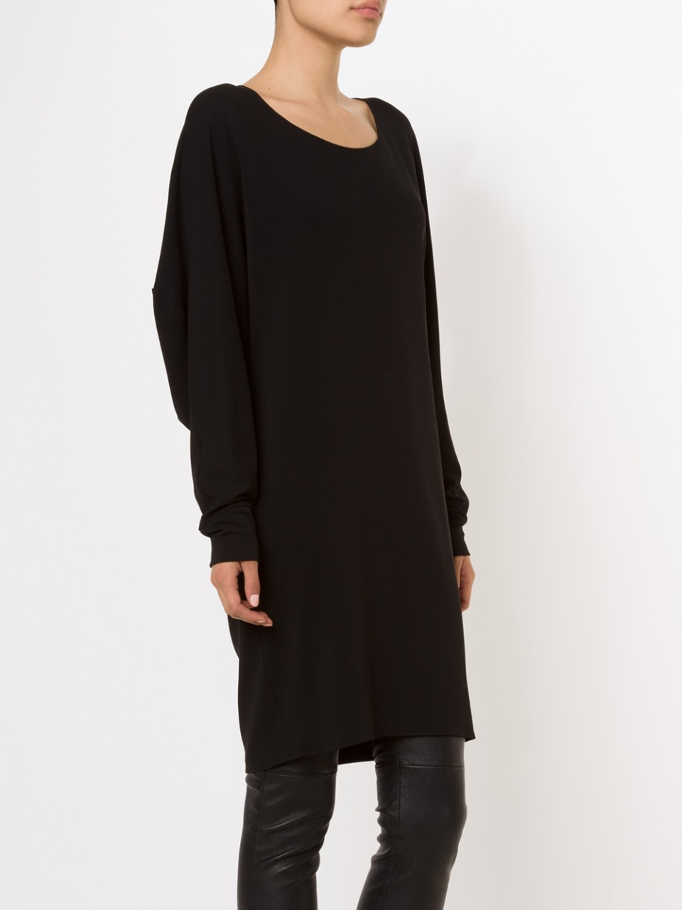 black dolman tunic