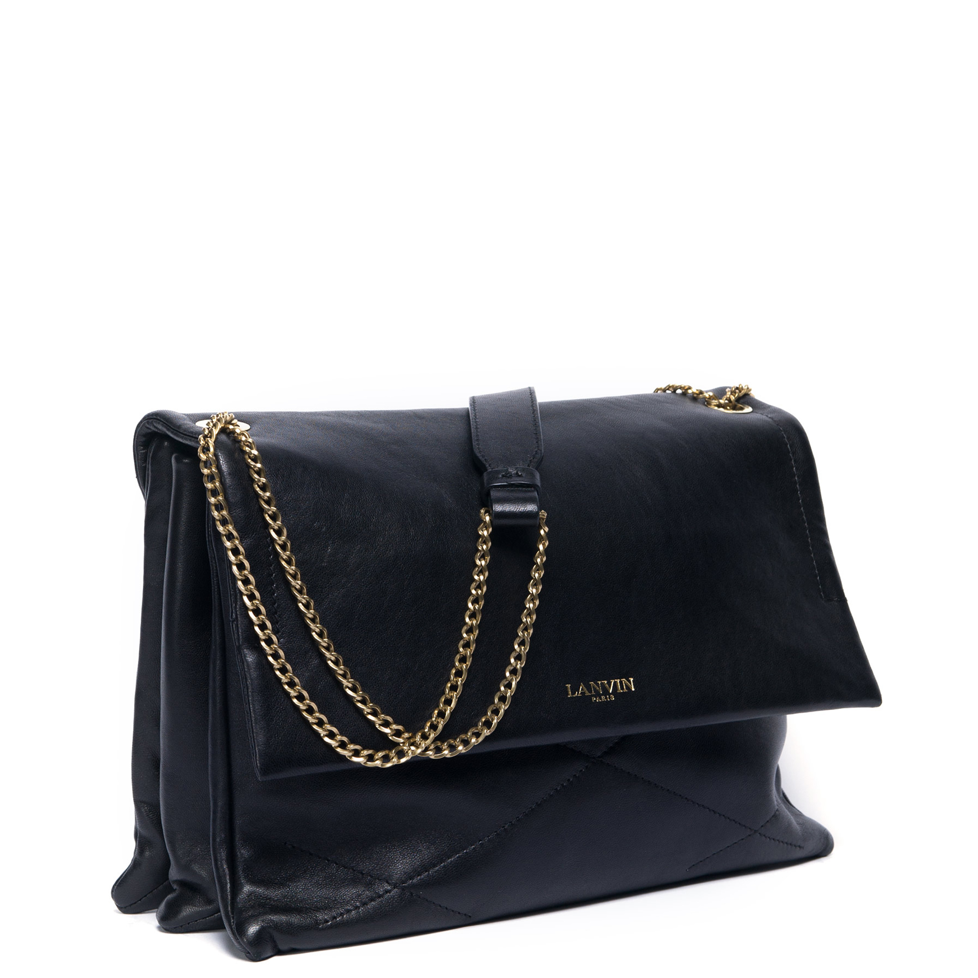 Lyst Lanvin Medium Sugar Bag In Black Gallery