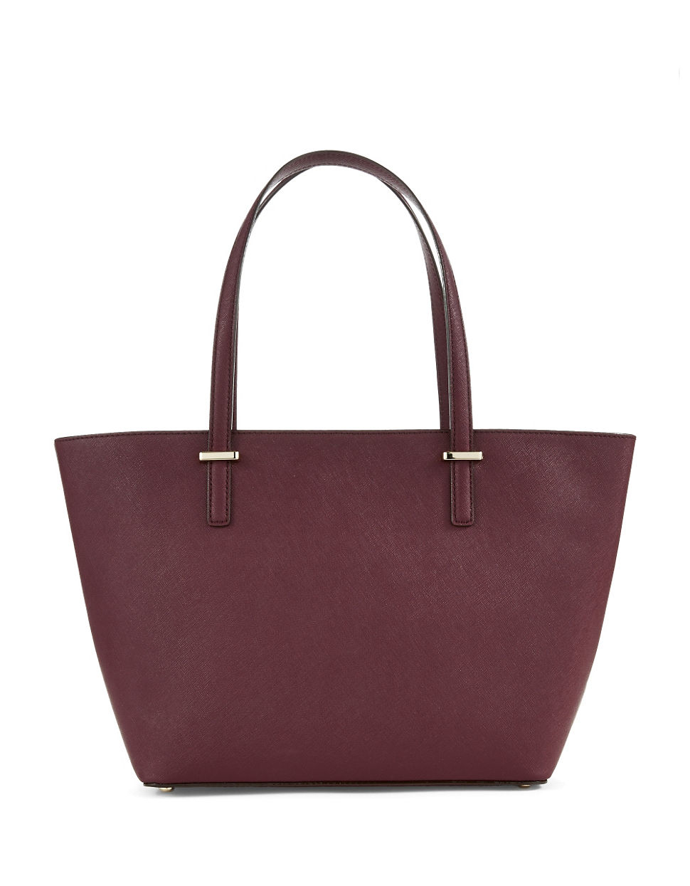 Kate spade Mini Harmony Crosshatched Tote Bag in Purple (Mulled Wine ...