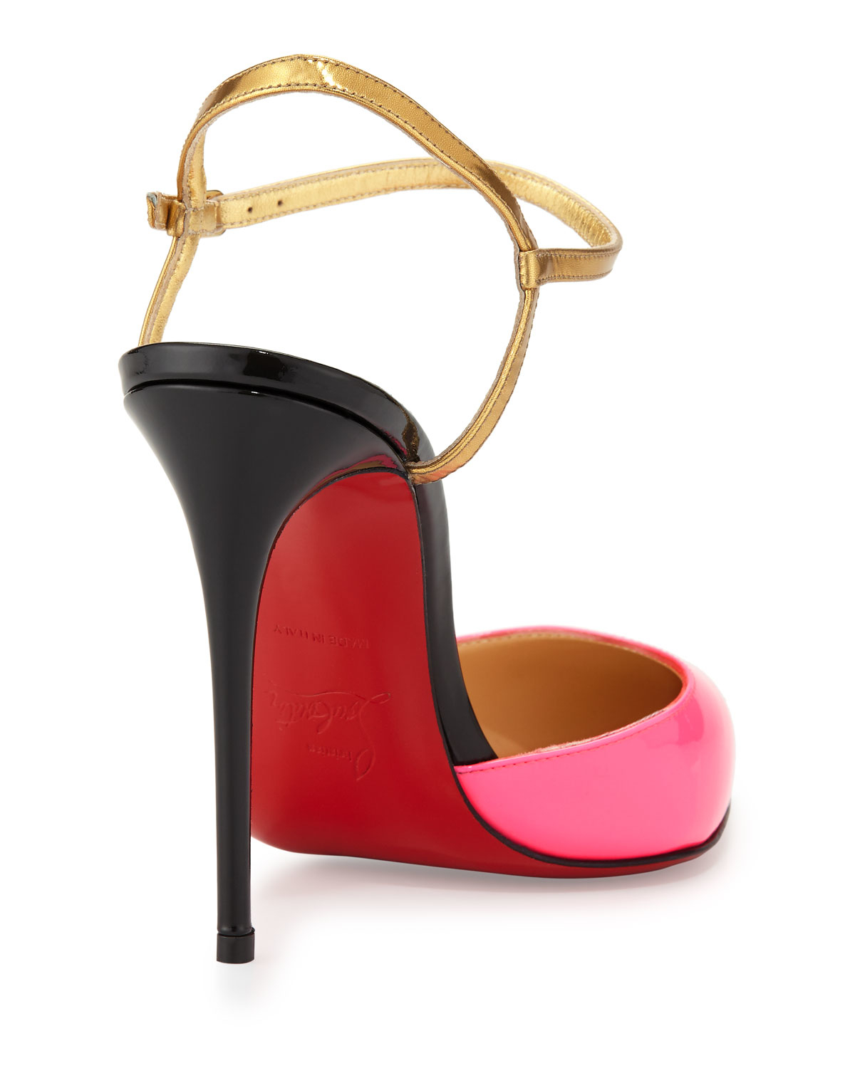 where to buy christian louboutin shoes - Christian louboutin Rivierina Patent Red Sole Pump in Pink ...