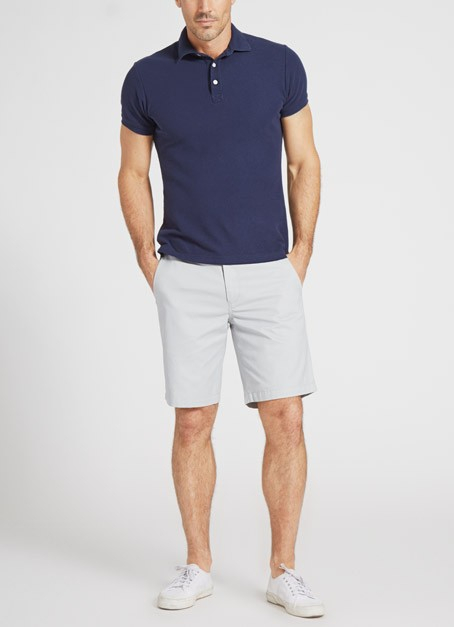 Bonobos Washed Chino Short Light Grey 9 In in Gray for Men (grey) | Lyst
