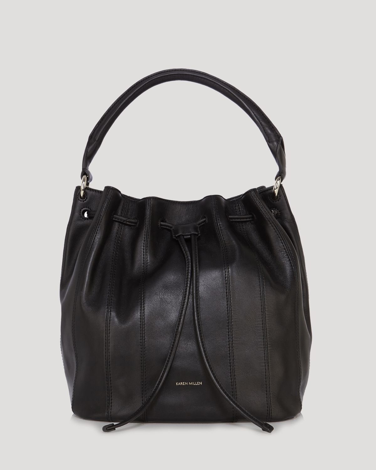 Karen millen Shoulder Bag - Soft Duffle Collection in Black | Lyst