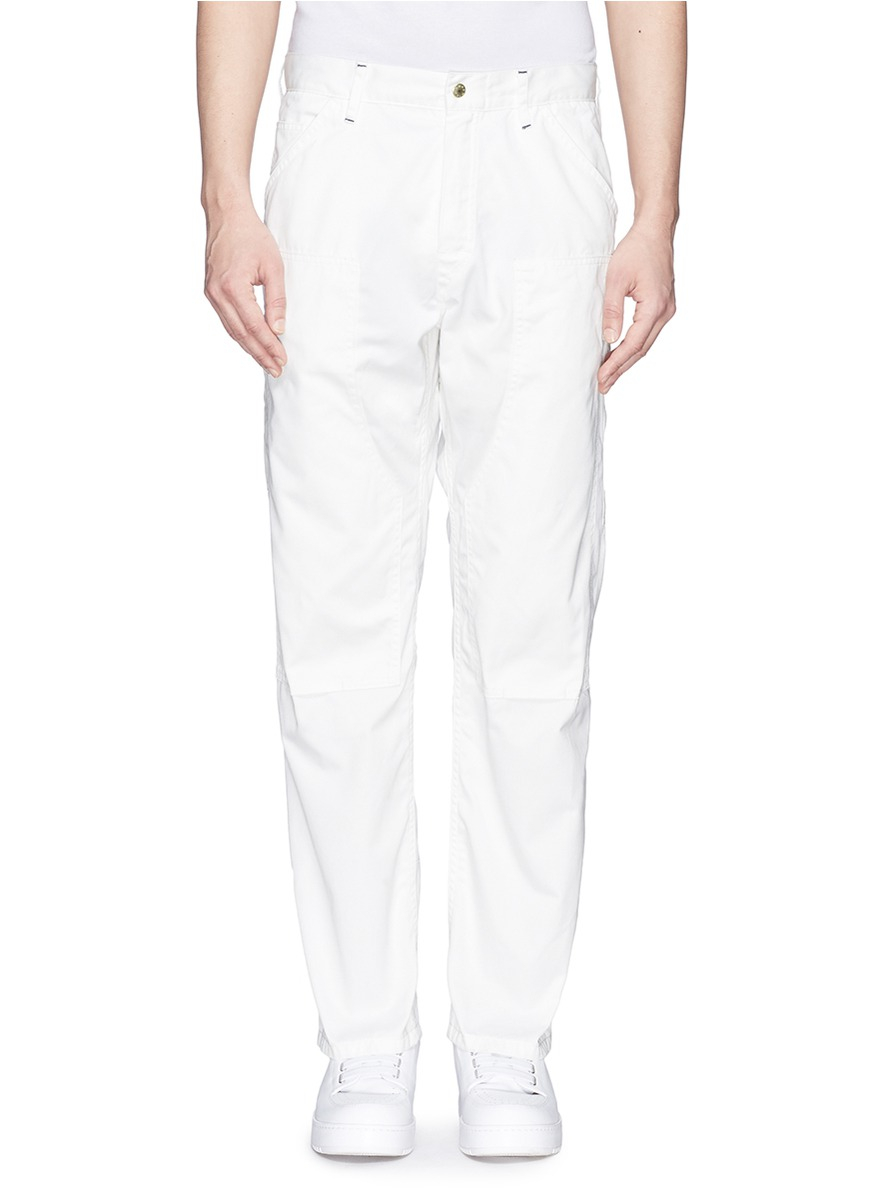 mens white painter pants