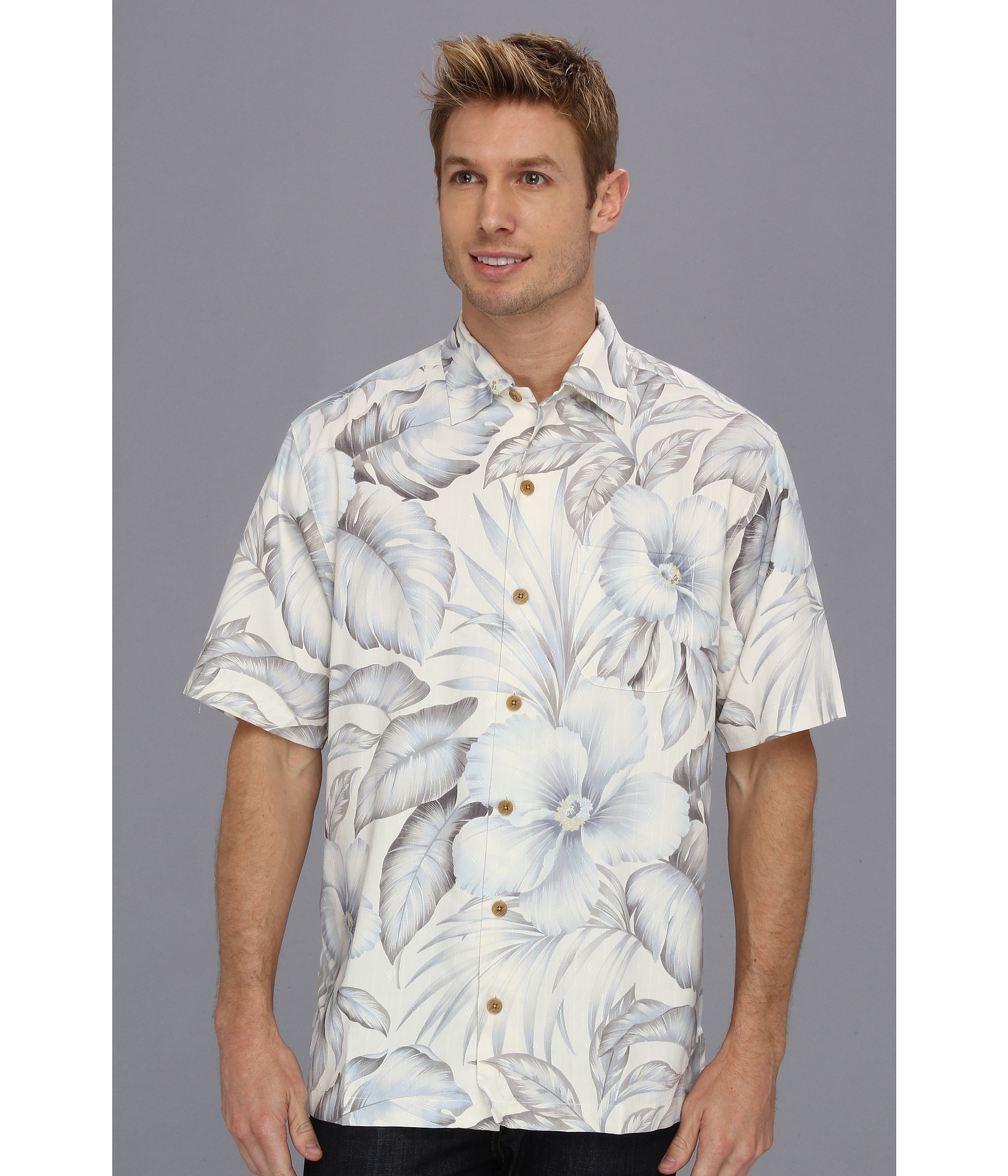 Tommy Bahama Floral Gardens Of Casablanca Camp Shirt Product 1 20257366 3 591358207 Normal 