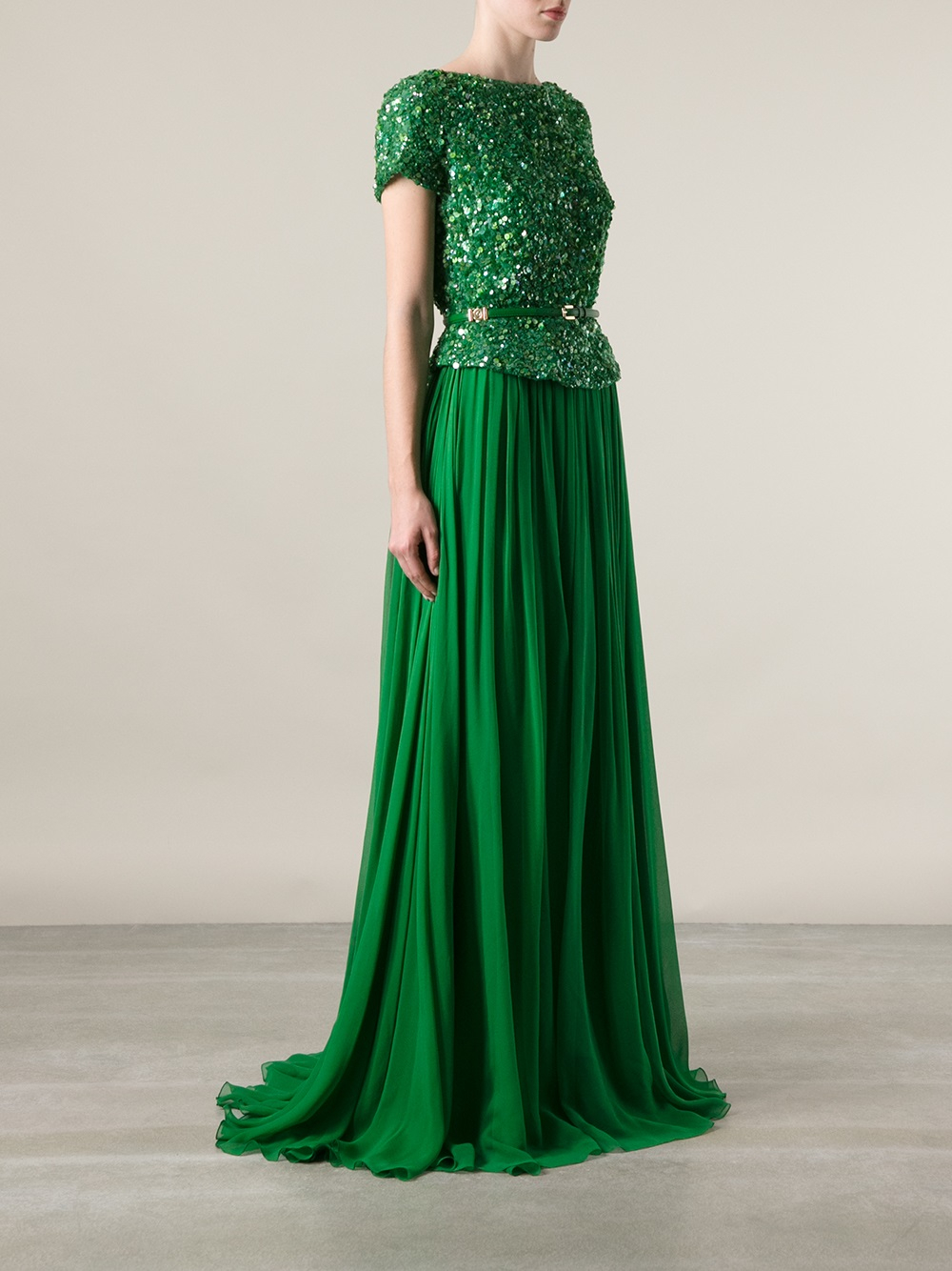elie saab green