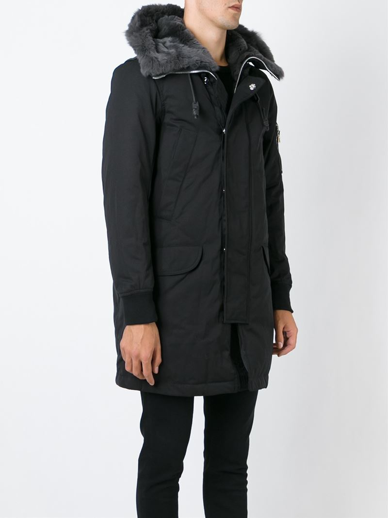 armani jeans parka jacket