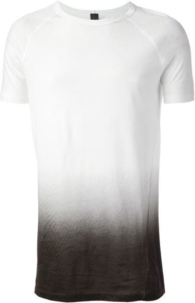 Odeur Gradient Print Tshirt in White for Men | Lyst