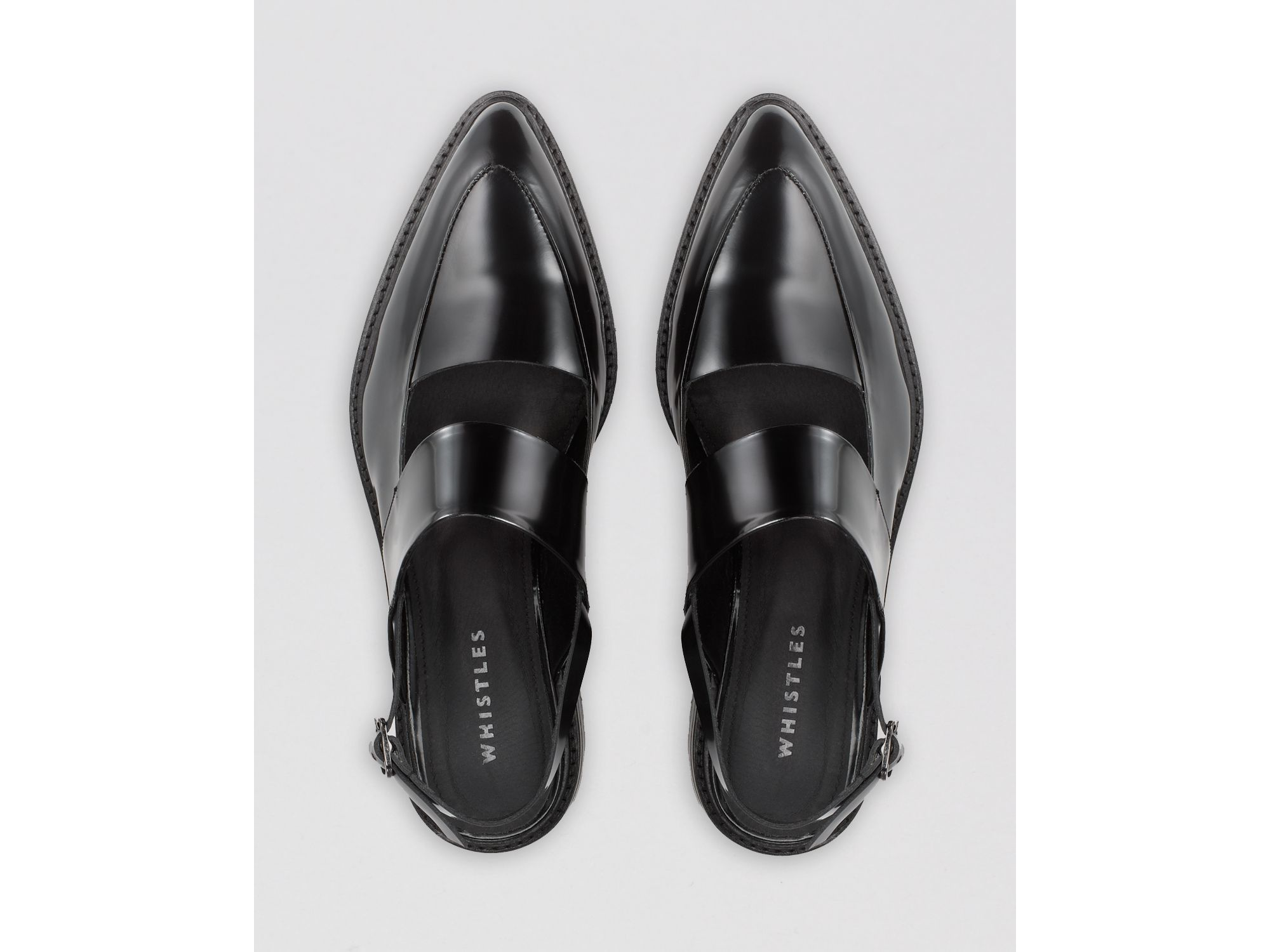 designer mules flat