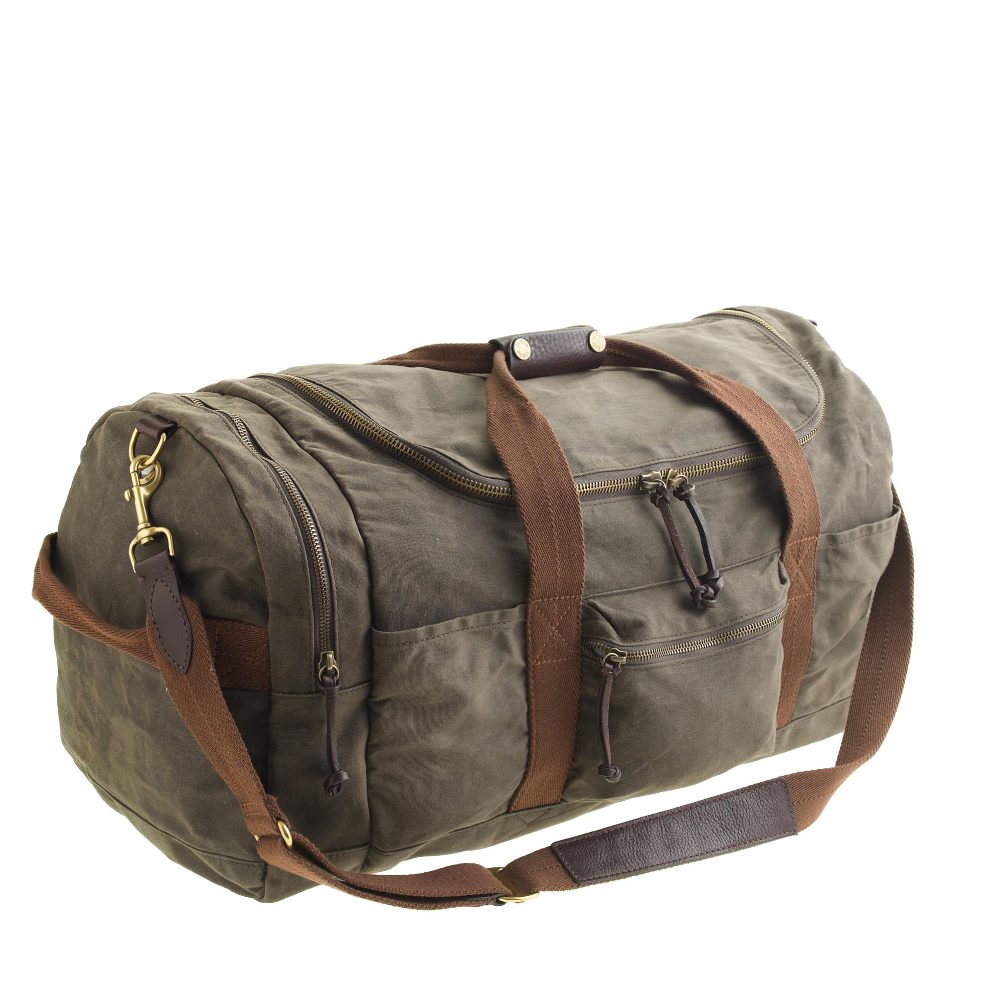 Lyst J Crew Abingdon Sporting Duffel Bag In Green For Men Gallery