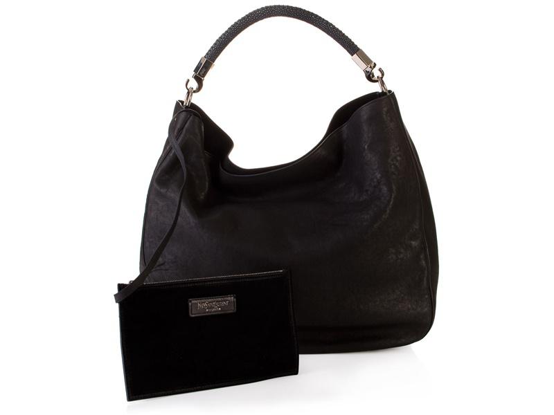 Saint laurent Roady Hobo Bag in Black (ebony) | Lyst  