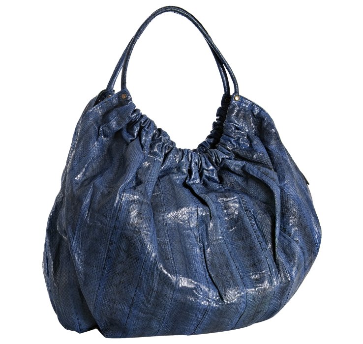 cobalt blue shoulder bag