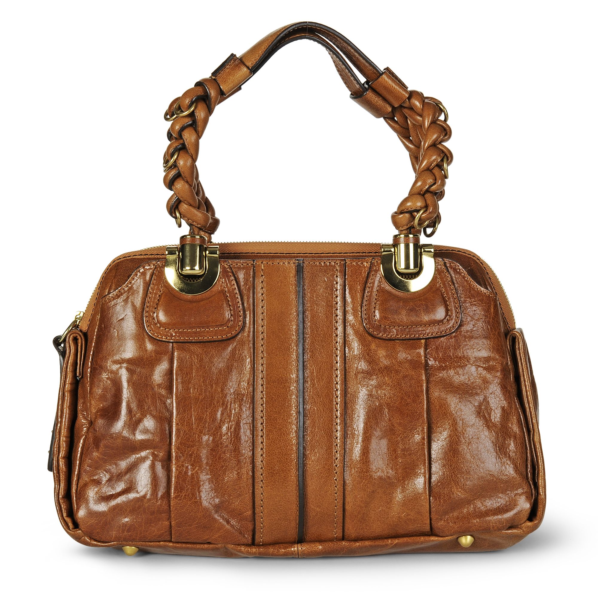 Chloé Heloise Lamb Leather Bag in Brown (nutmeg) | Lyst