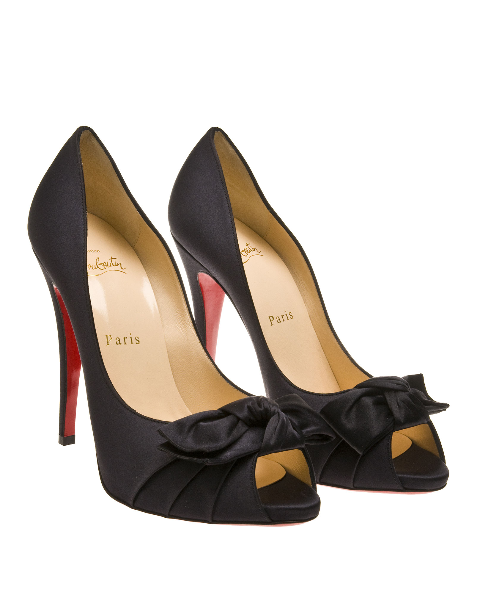 Christian Louboutin Madame Butterfly Pump 120 in Black | Lyst