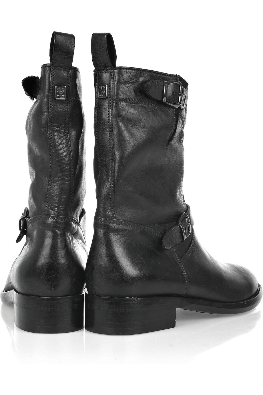 belstaff boots black