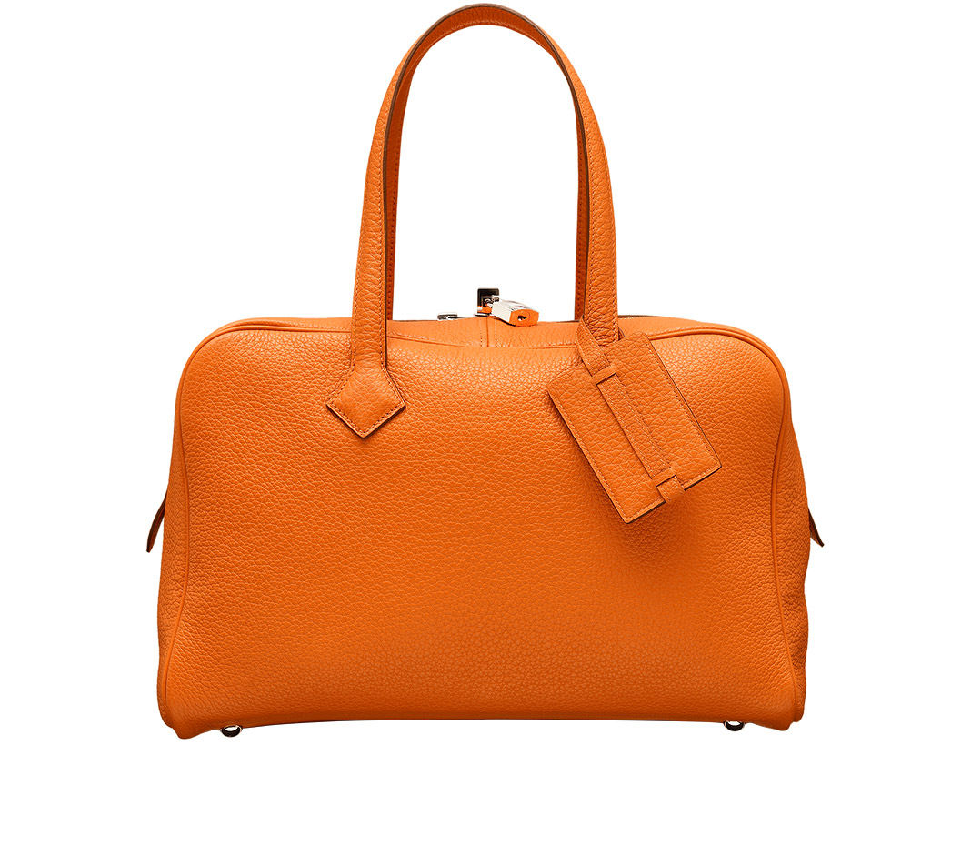 Hermès Victoria Ii Bag in Orange | Lyst
