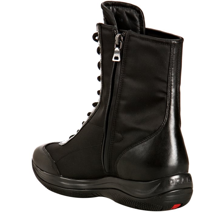 prada nylon boots