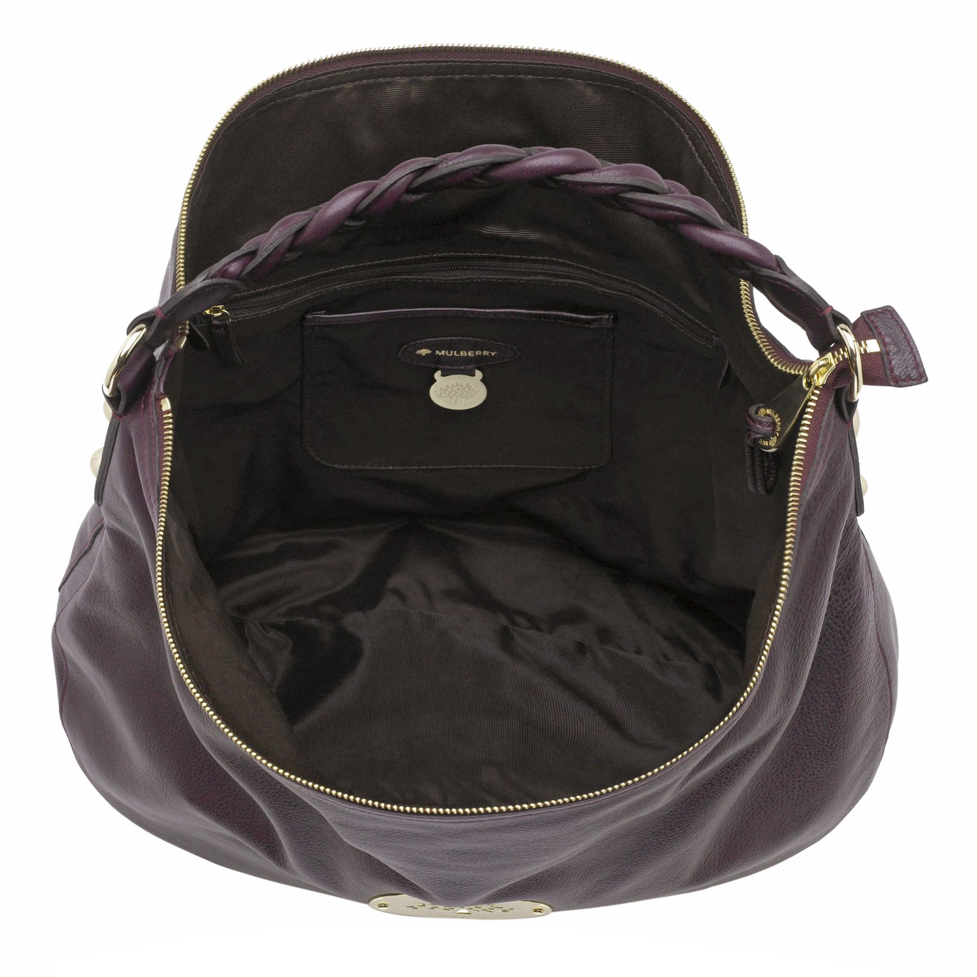 mulberry purple handbag