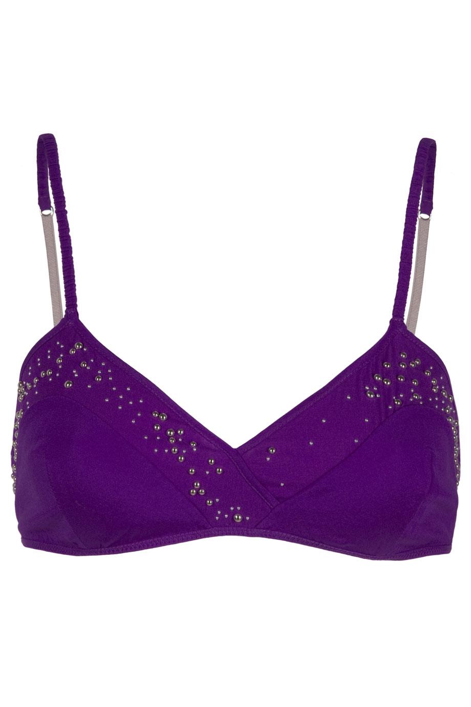 3.1 Phillip Lim Embellished Classic Bralette in Purple | Lyst