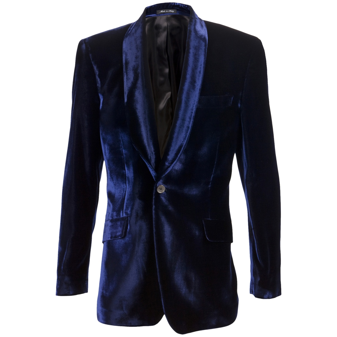 Paul Smith Velvet Tuxedo Jacket in Blue for Men | Lyst