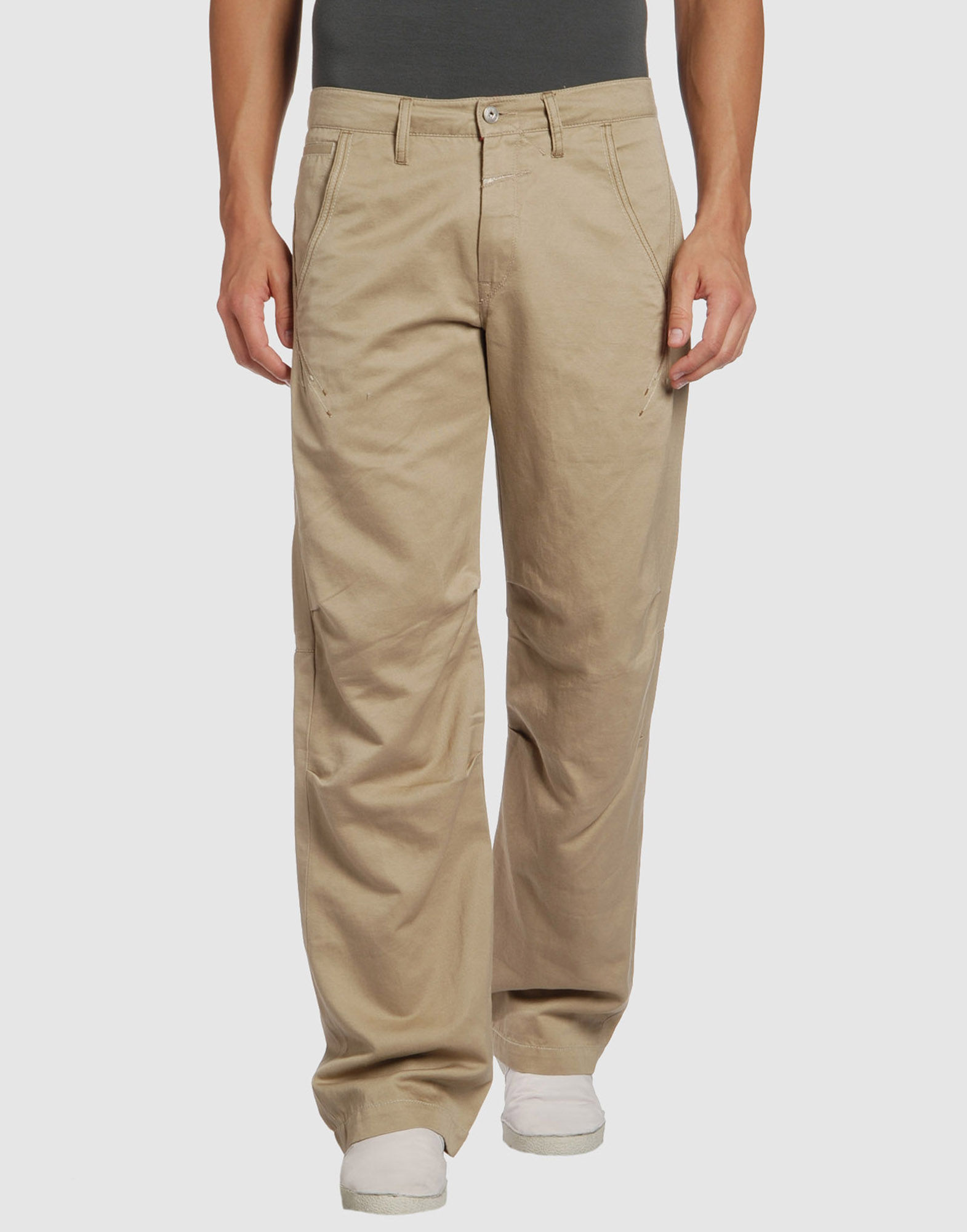 Marithé Et François Girbaud Casual Pants in Beige for Men | Lyst