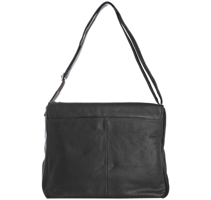 calvin klein black messenger bag