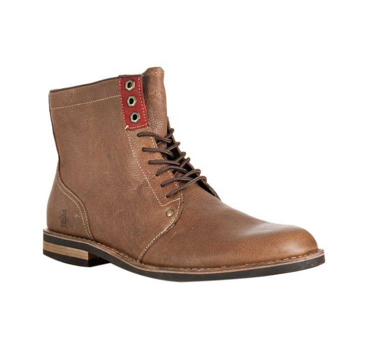 brown penguin boots