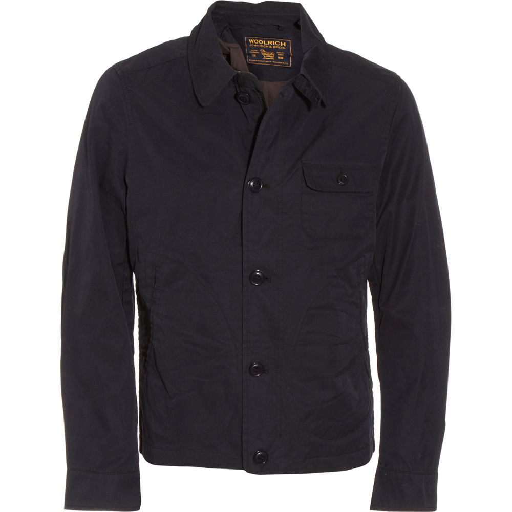 Woolrich Deck Jacket in Blue for Men (navy) | Lyst