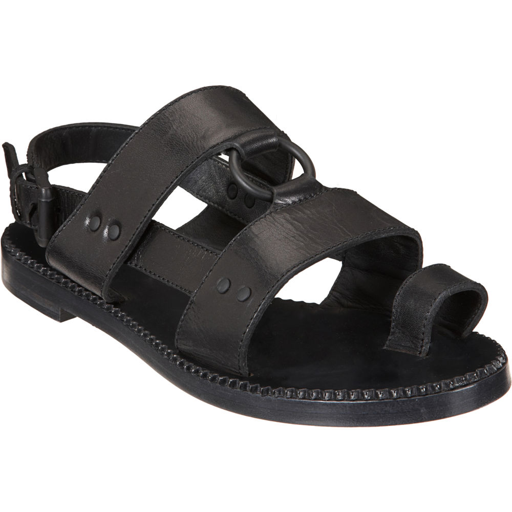 Bottega Veneta Toe Ring Sandal in Black for Men | Lyst