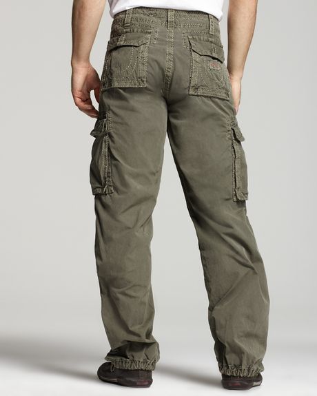 True Religion Anthony Cargo Pant in Green for Men (Army) | Lyst