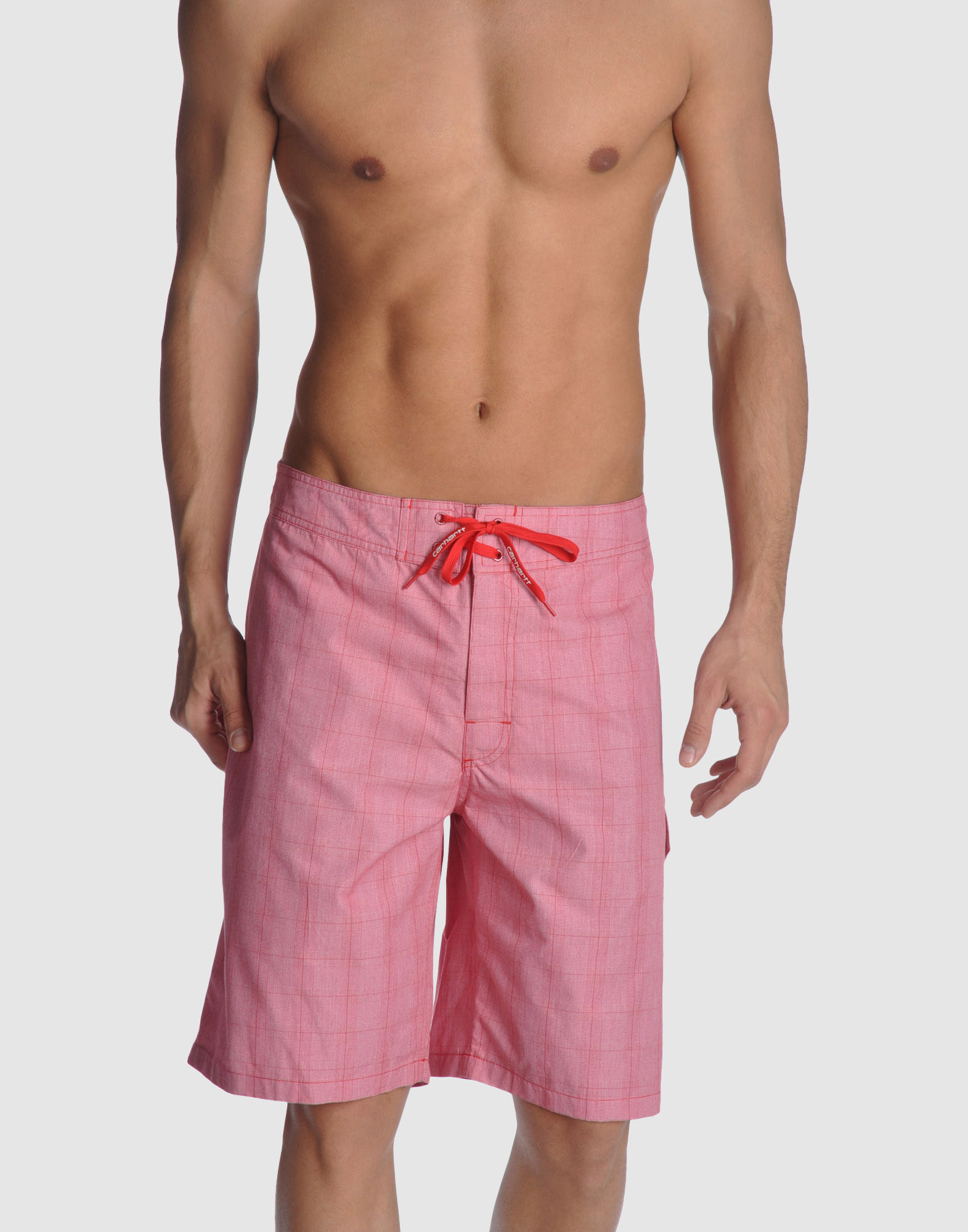 Carhartt Swimming Trunks in Pink for Men (grey) | Lyst