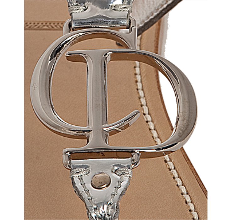 flat dior sandals