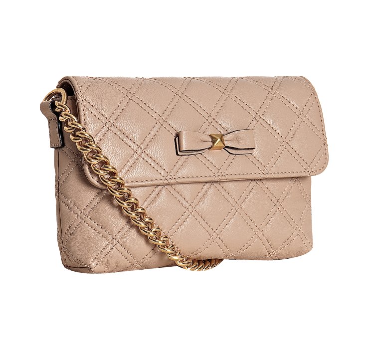 Marc jacobs Blush Quilted Leather Bow Quilting Single Crossbody Bag in ...