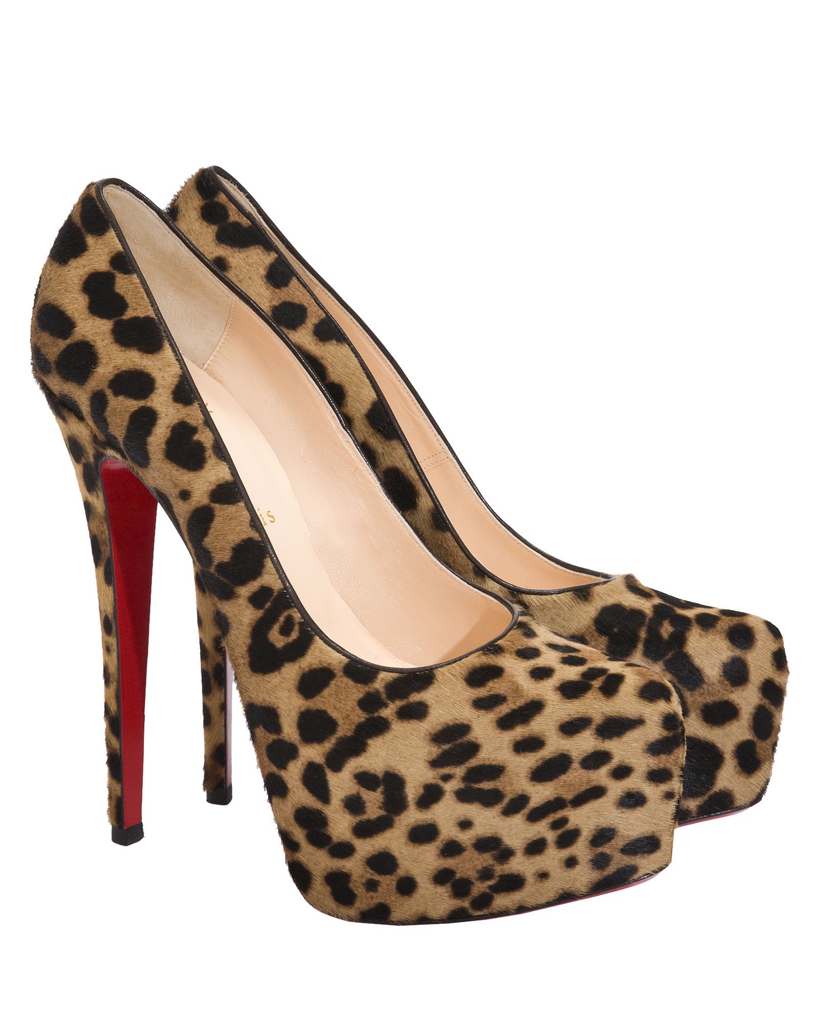 christian louboutin daffodil 160 suede platform pumps - Bavilon Salon