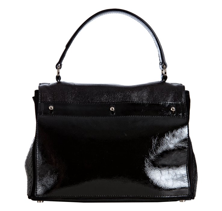 ysl new bag collection - Saint laurent Black Calfskin and Python Muse Two Bag in Black | Lyst