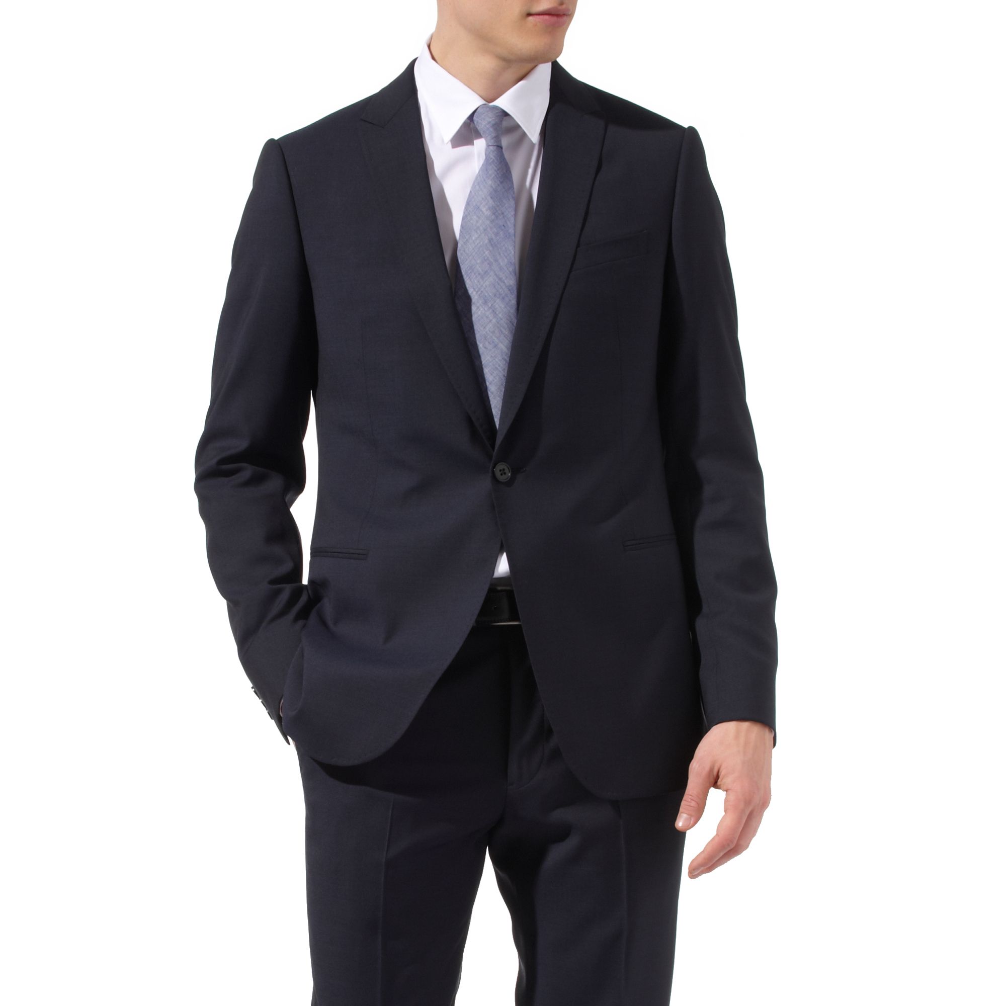Armani Single Breasted One–button Suit in Blue for Men (navy) | Lyst