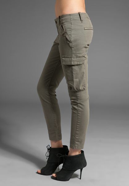 Joe's Jeans The Pant Skinny Military Cargo in Gray (Peat) | Lyst