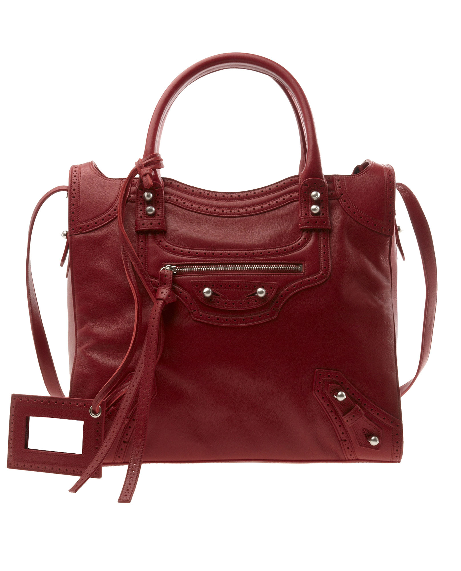 Balenciaga Small Velo Bag in Red | Lyst