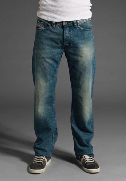 Diesel Viker Reg/slim Straight Leg in Blue for Men | Lyst