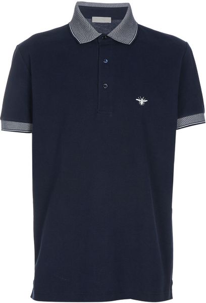 Dior Homme Polo Shirt in Blue for Men | Lyst