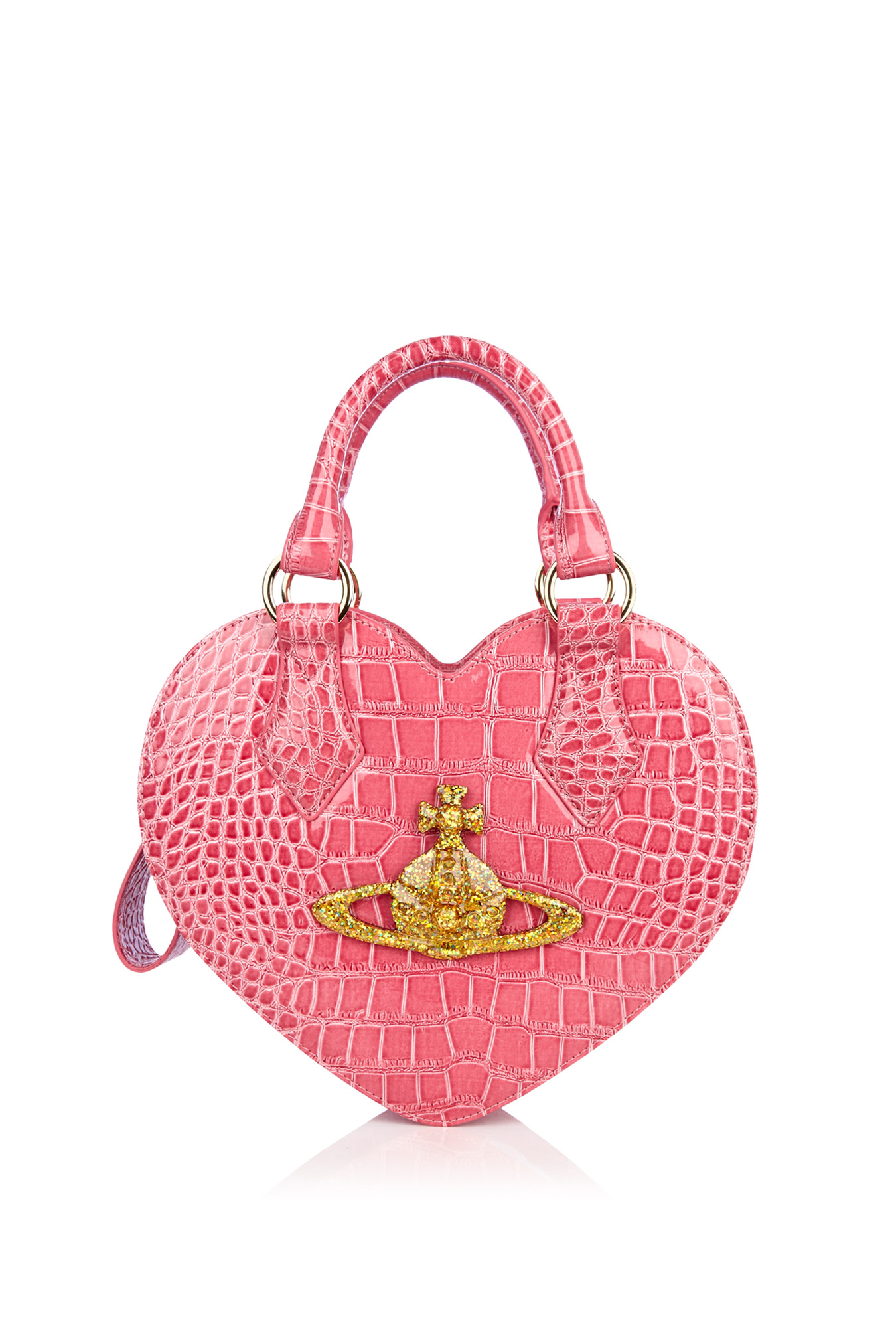 Vivienne Westwood Rosa Chancery Heart Bag in Pink | Lyst