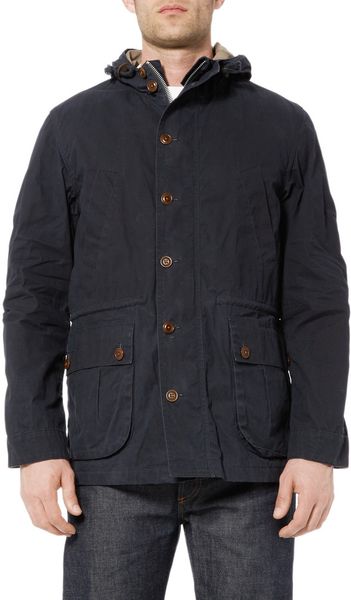 J.crew Winslow Oilcloth Jacket in Blue for Men | Lyst