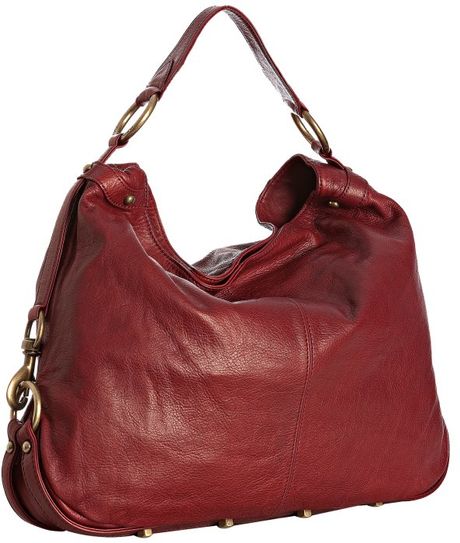 Rebecca Minkoff Fine Wine Leather Mini Nikki Shoulder Bag in Red (wine ...