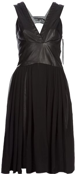 Bolongaro Trevor Harness Dress in Black | Lyst