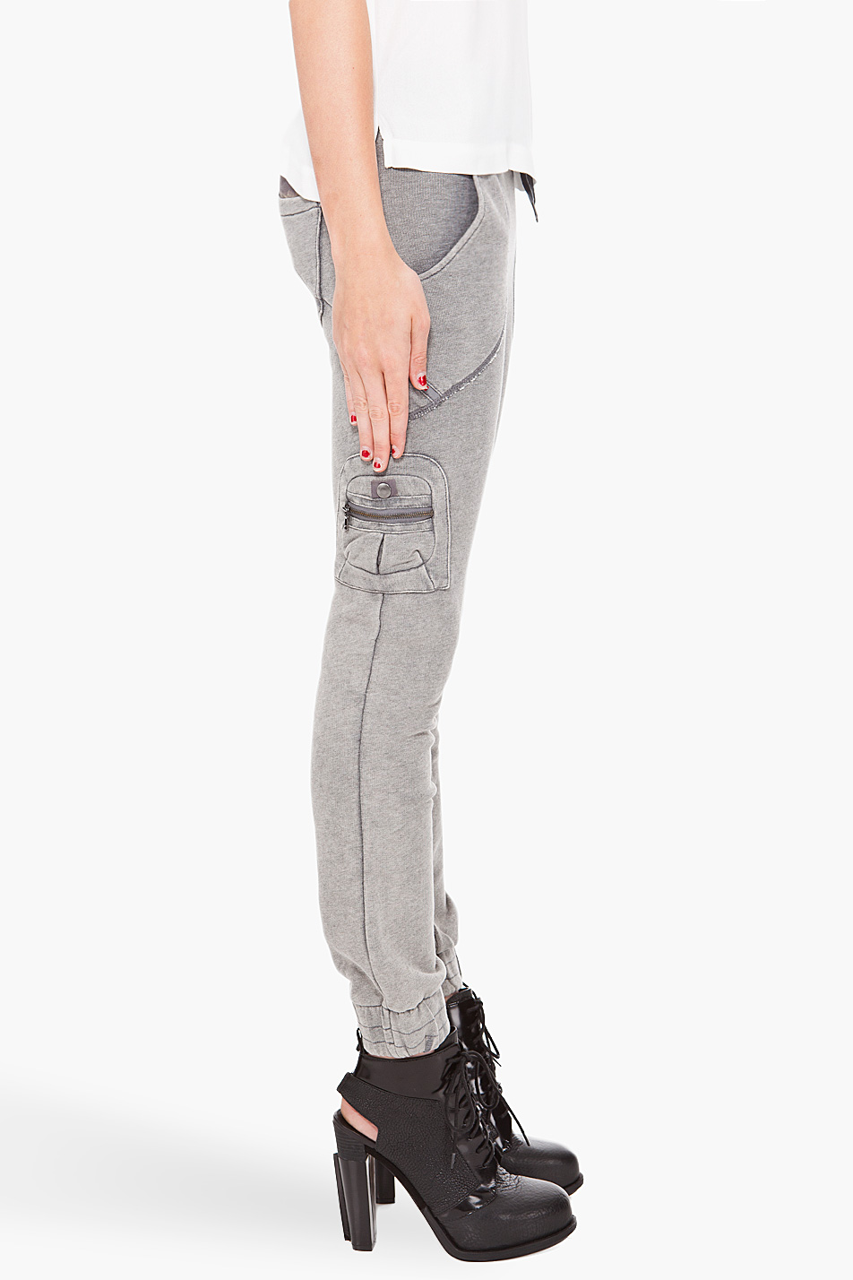 diesel v denim sweatpants