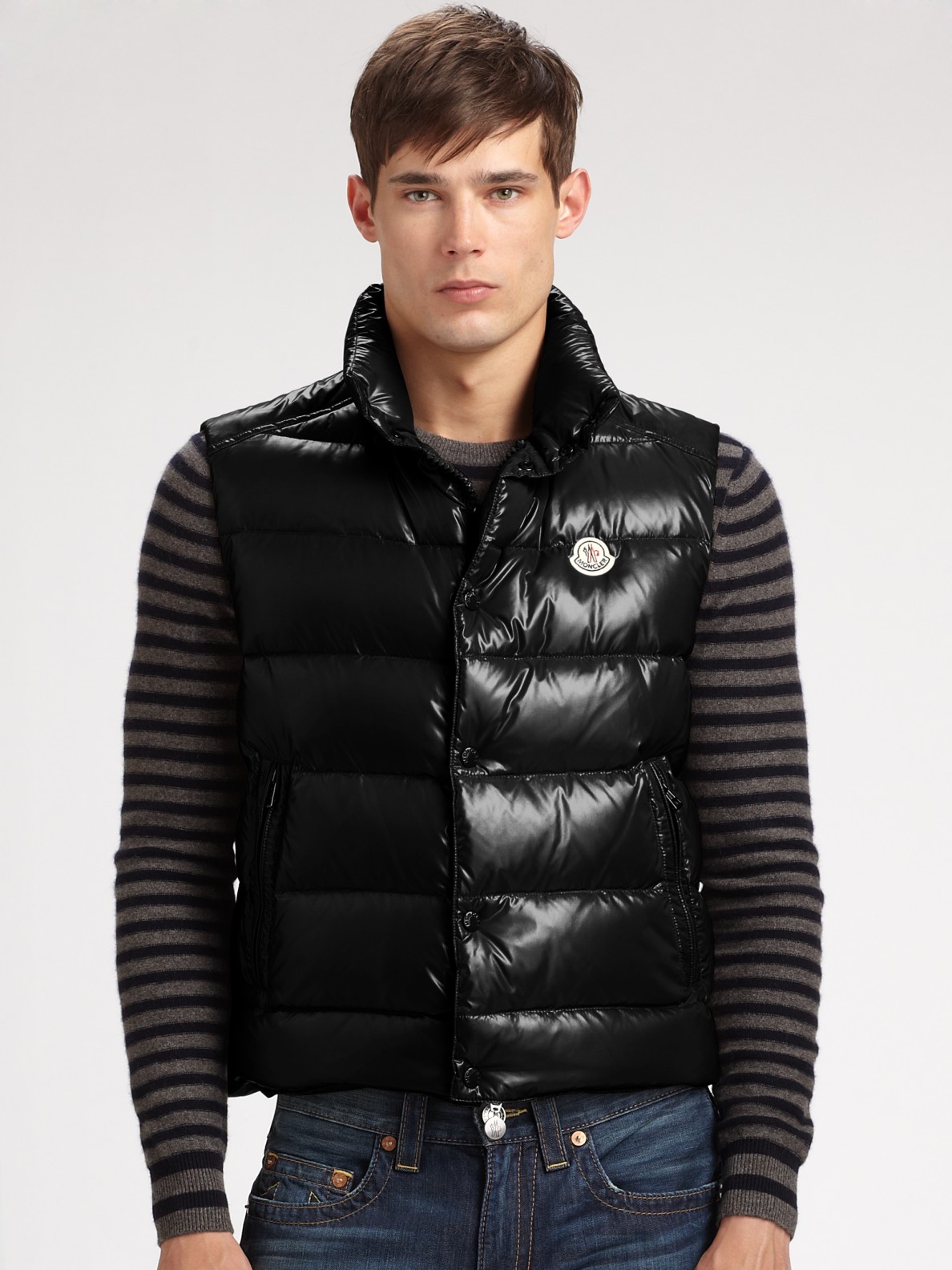 mens black moncler gilet mens black moncler gilet