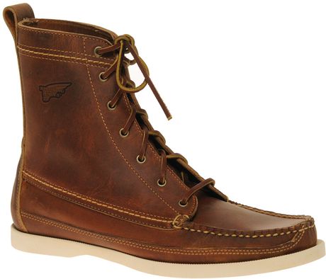 Red Wing Wabasha Boat Boots in Brown for Men | Lyst